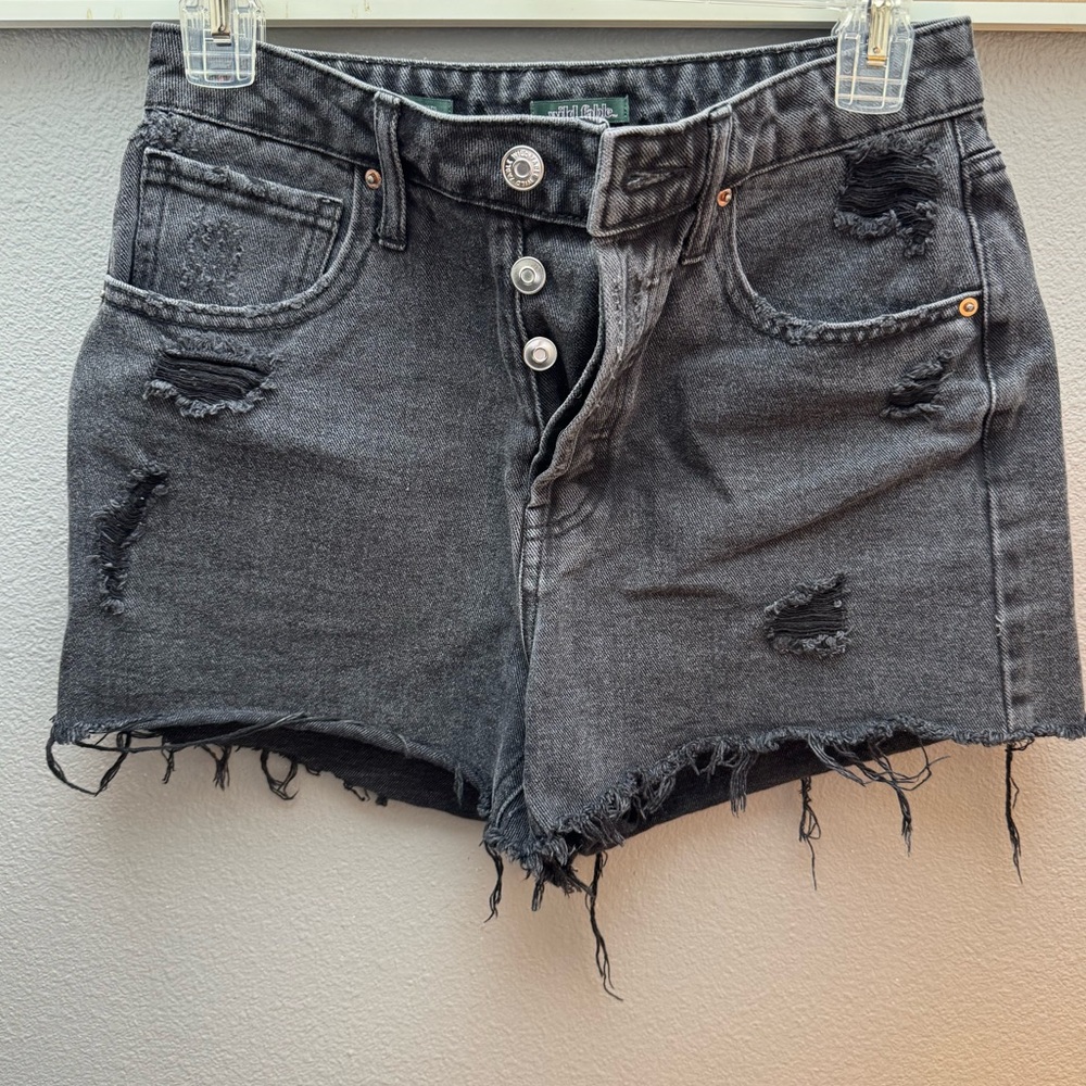 Wild Fable Super High-Rise Cutoff Jean Shorts